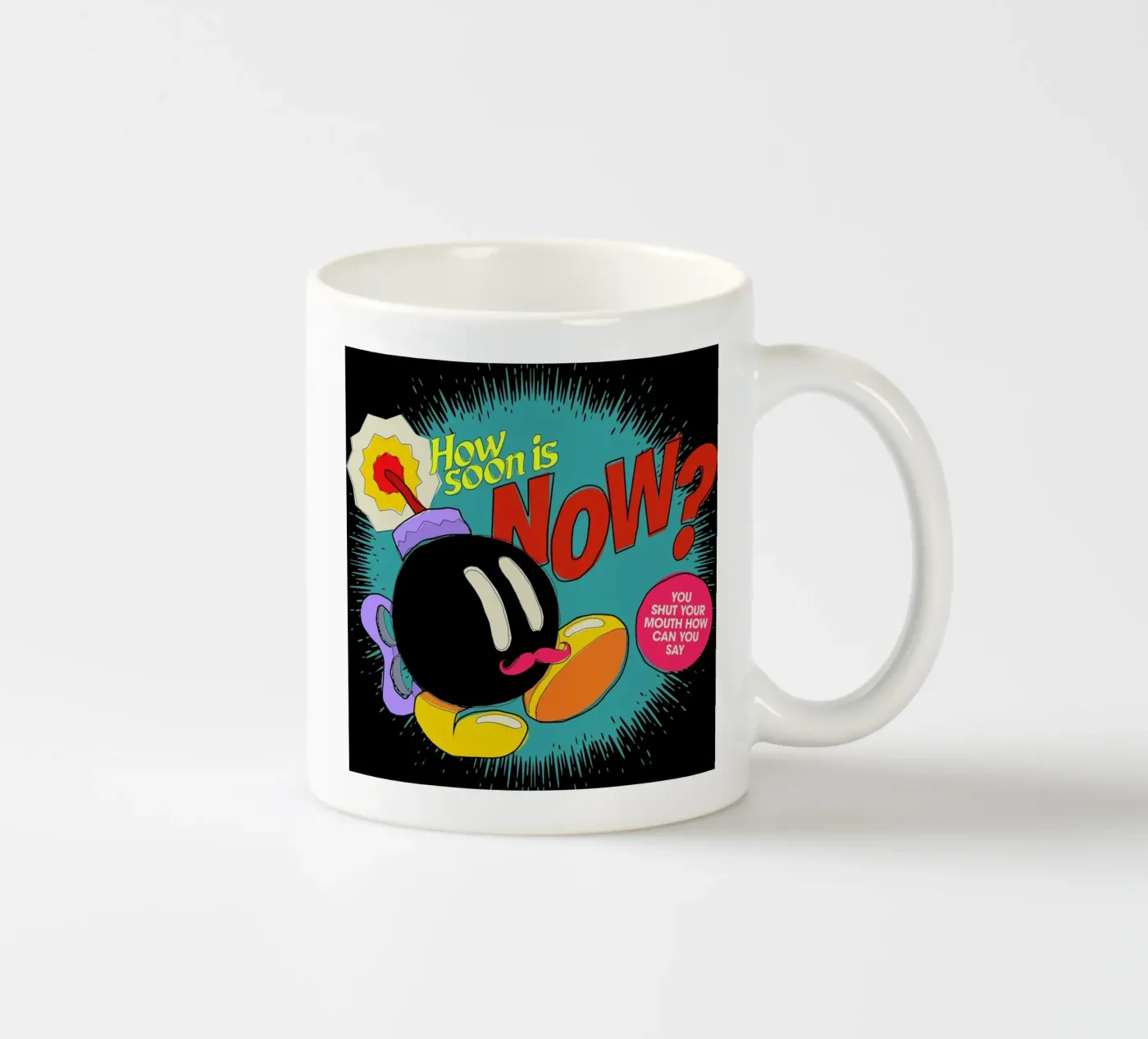 How Soon ceramic mug by Butcher Billy