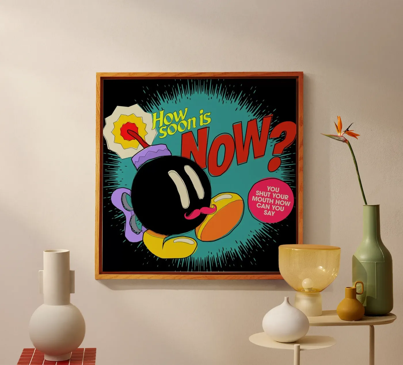 How Soon Acryl-Glas von Butcher Billy