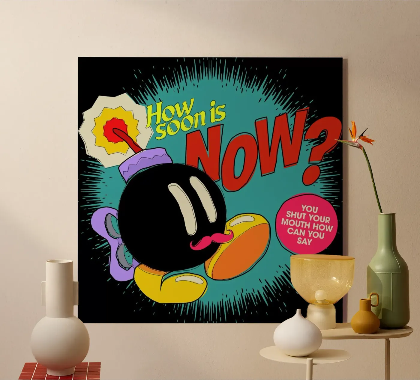 How Soon plexiglas de Butcher Billy
