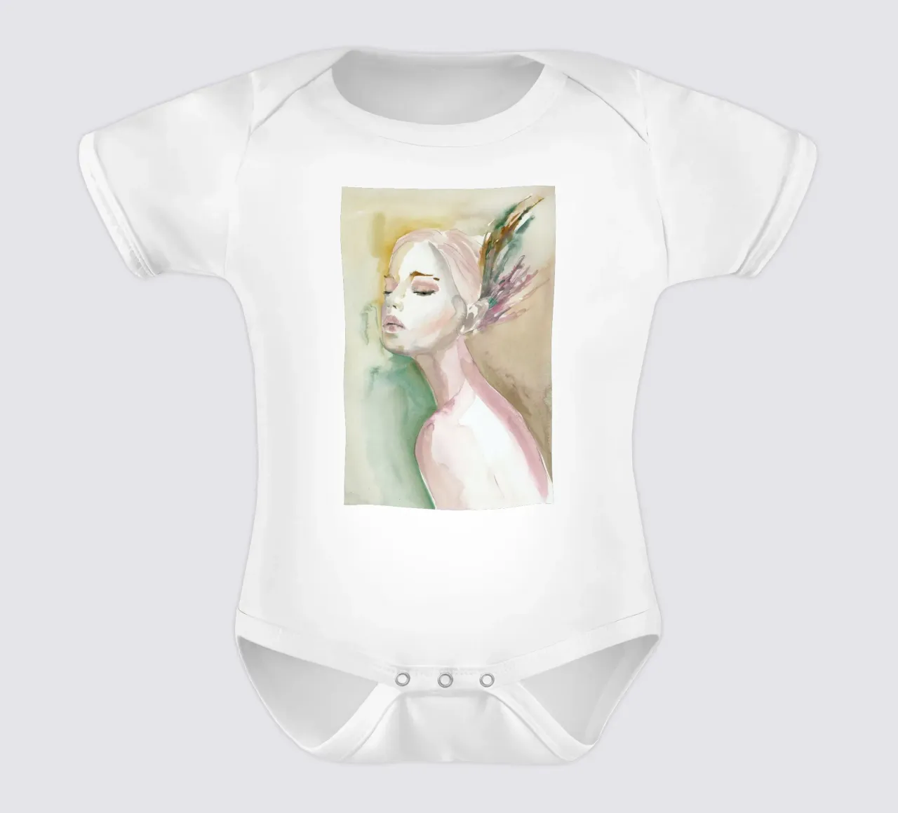 She Who Whispers body neonato maniche corte da Victoria Verbaan