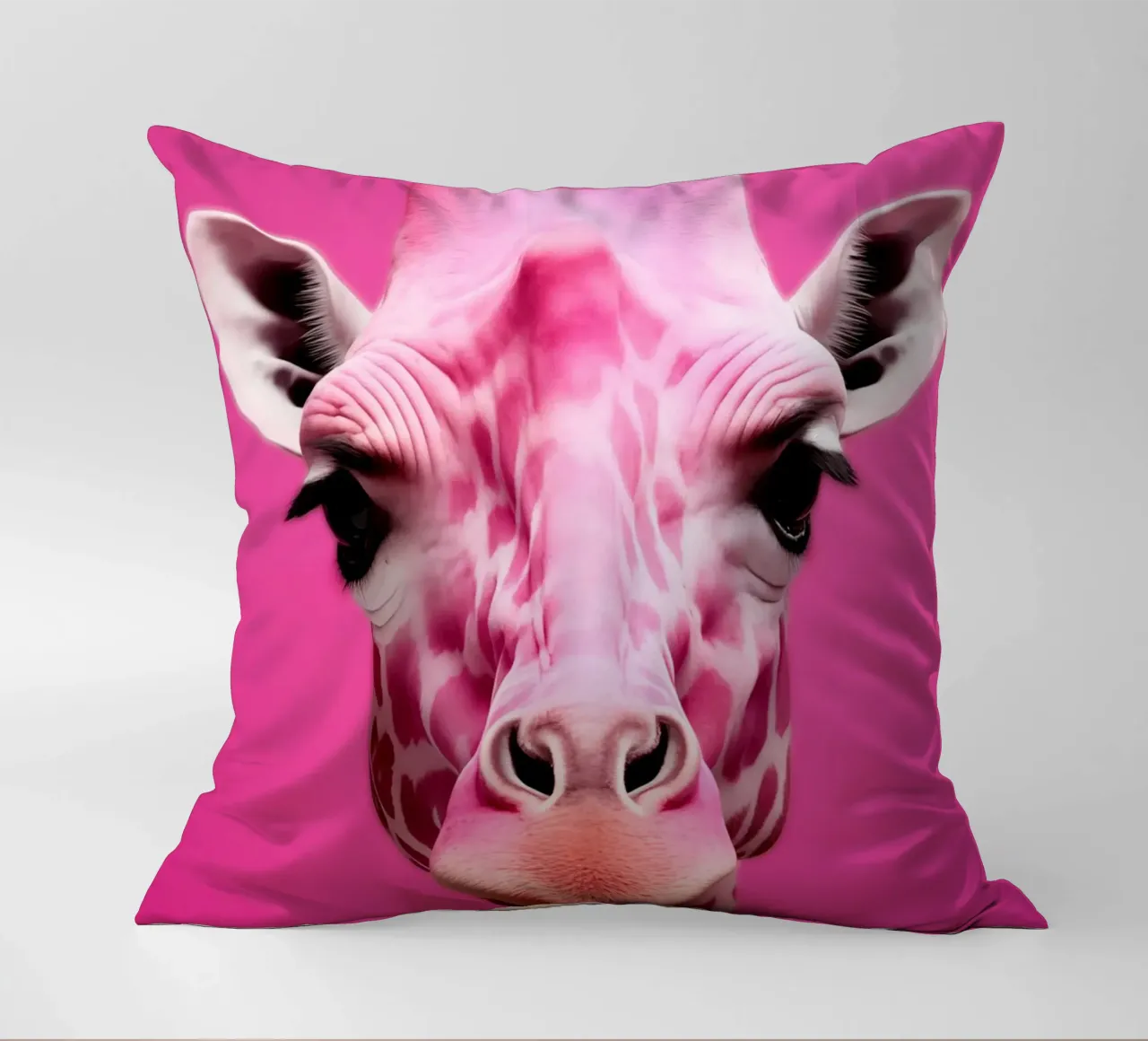 Rosa giraffa cuscino da Imagine
