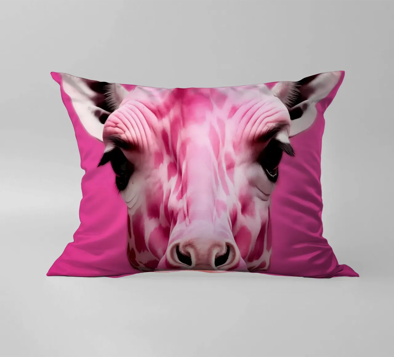 Rosa giraffa cuscino da Imagine