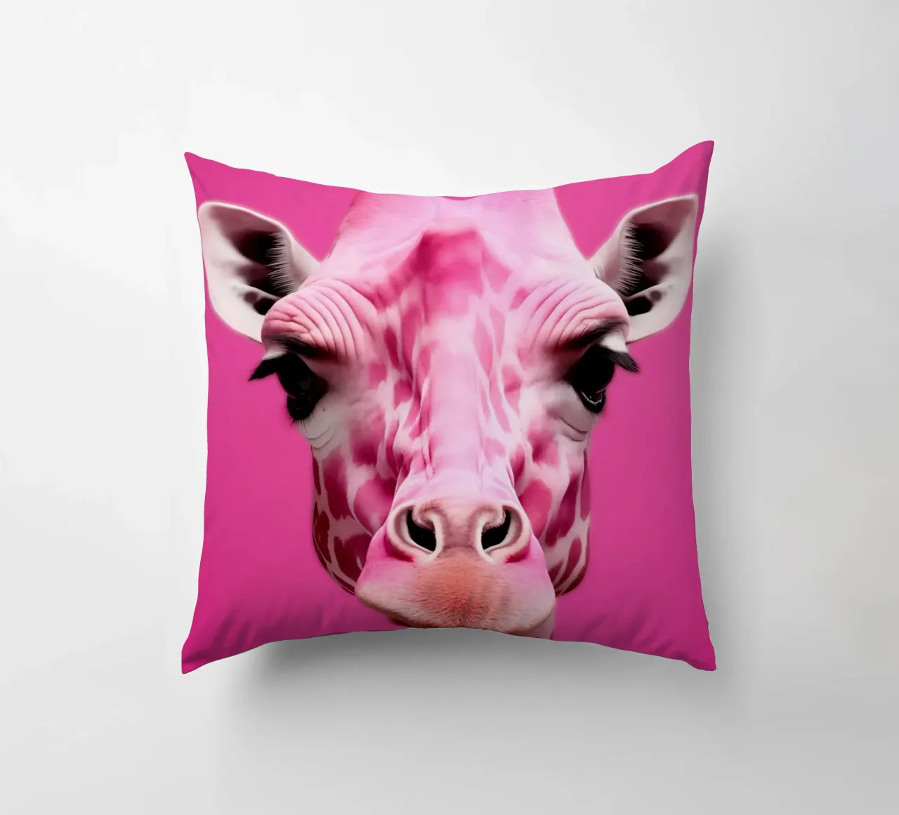 Rosa giraffa cuscino da Imagine