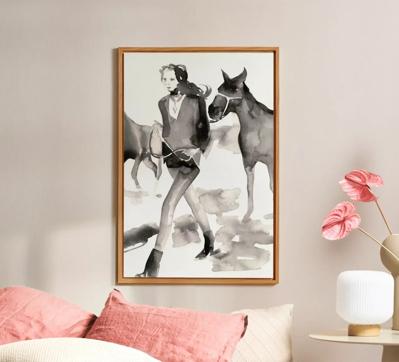 Welcome To The Rodeo alu-dibond by Victoria Verbaan