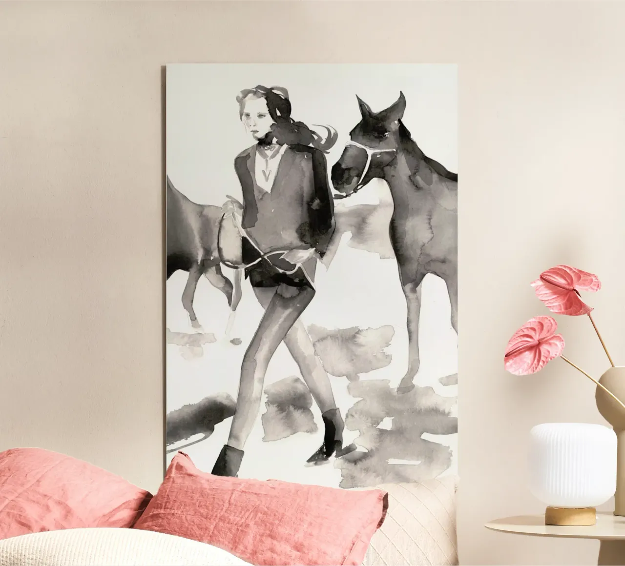 Welcome To The Rodeo alu-dibond by Victoria Verbaan