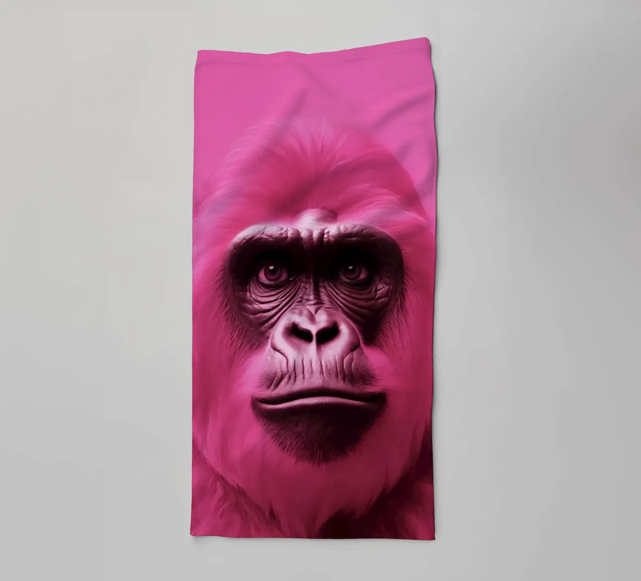 Rosa gorilla asciugamano da bagno da Imagine