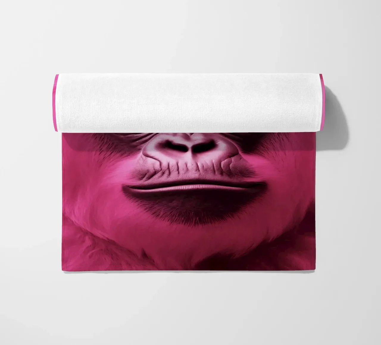 Rosa gorilla telo mare da Imagine