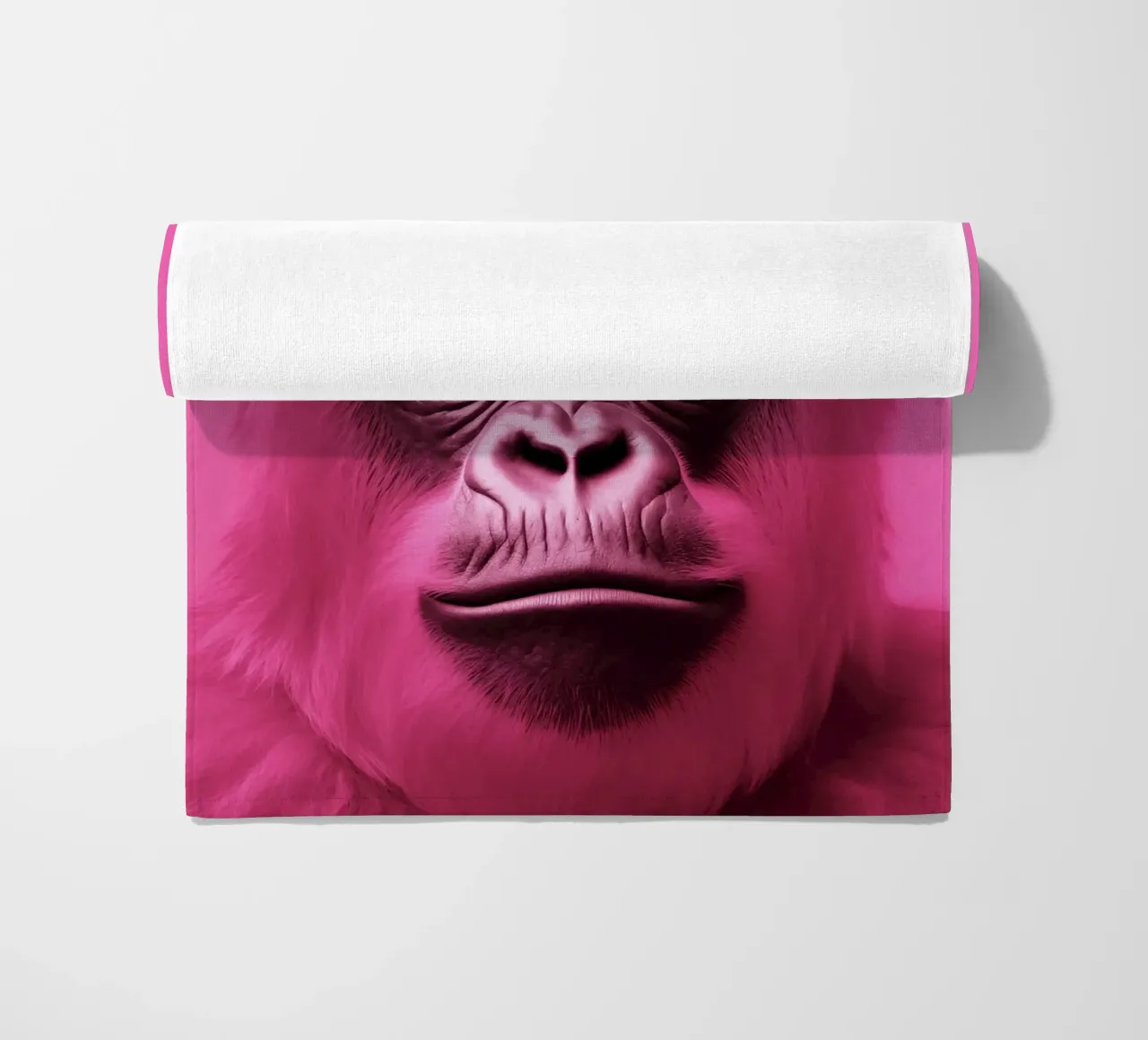Rosa gorilla telo mare da Imagine