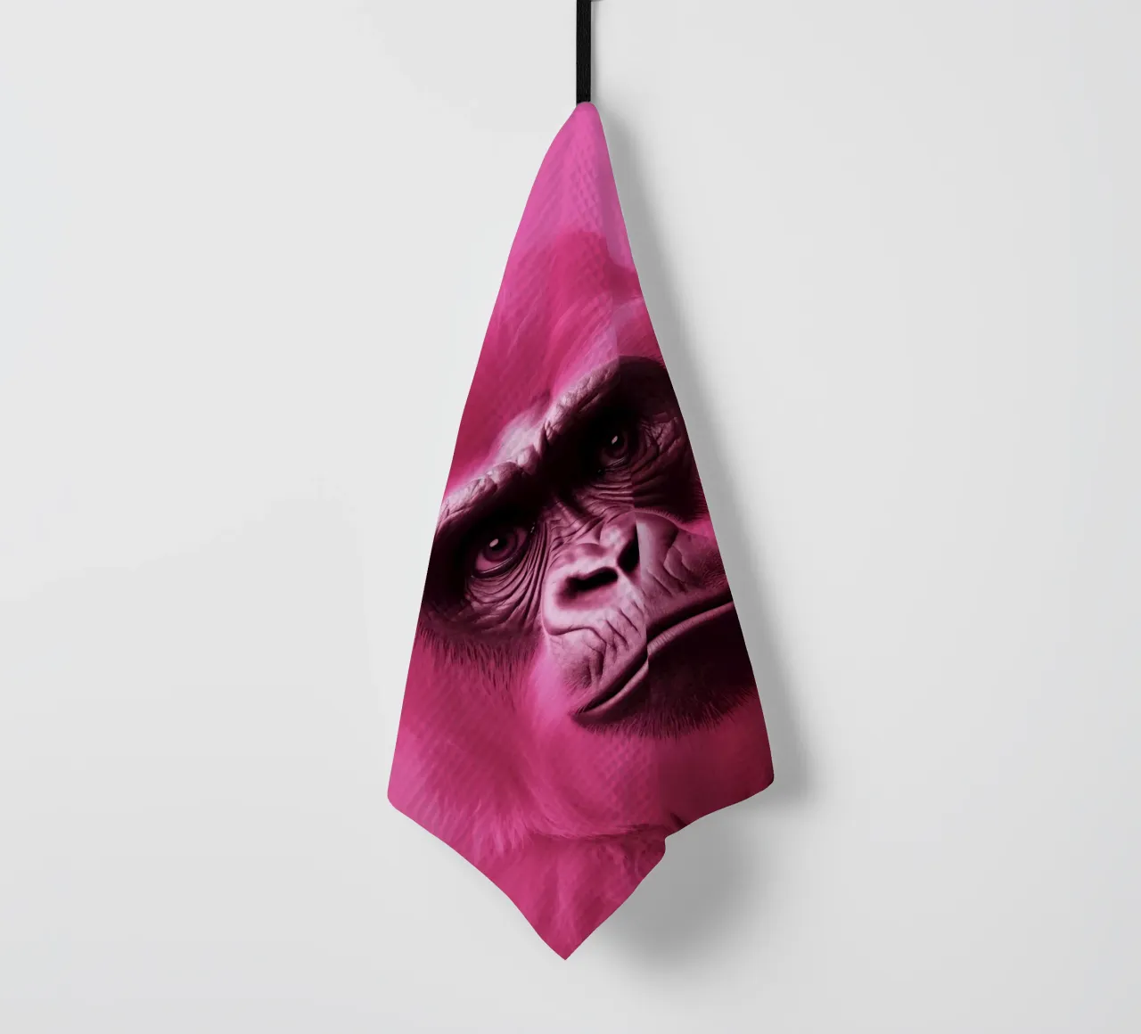 Rosa gorilla canovaccio da cucina da Imagine