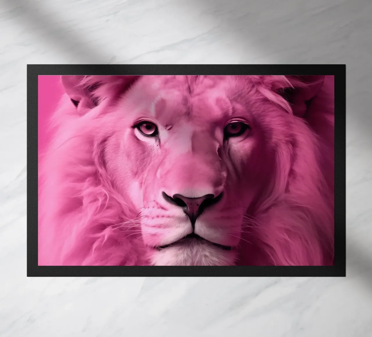 Leone rosa zerbino da Imagine