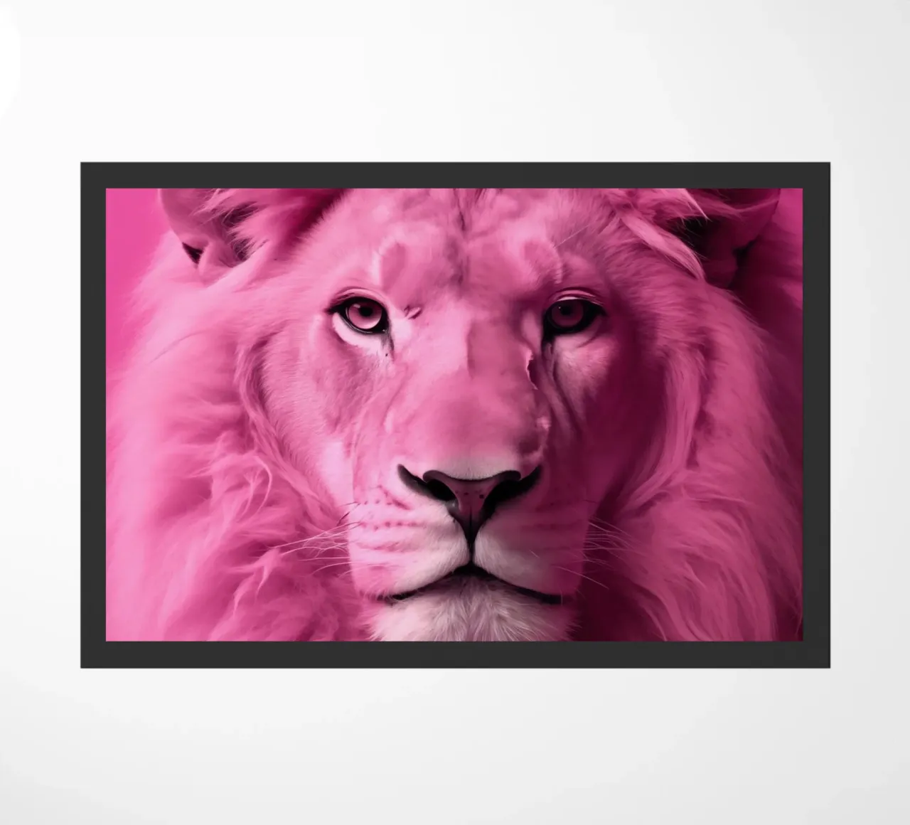 Leone rosa zerbino da Imagine