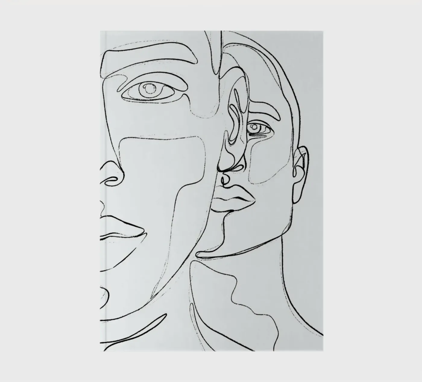 Men notebook by treechild