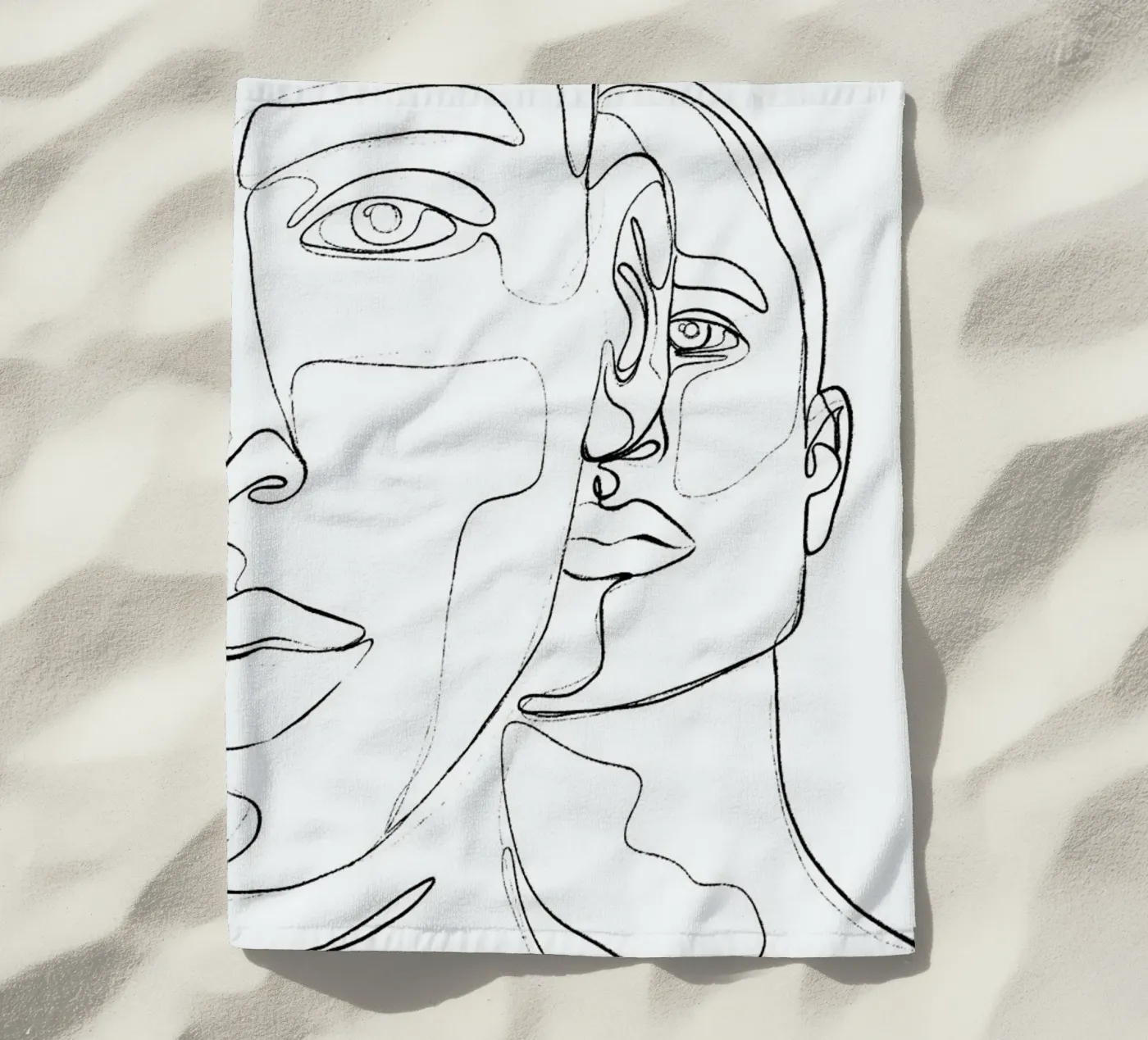 Men strandhanddoek van treechild