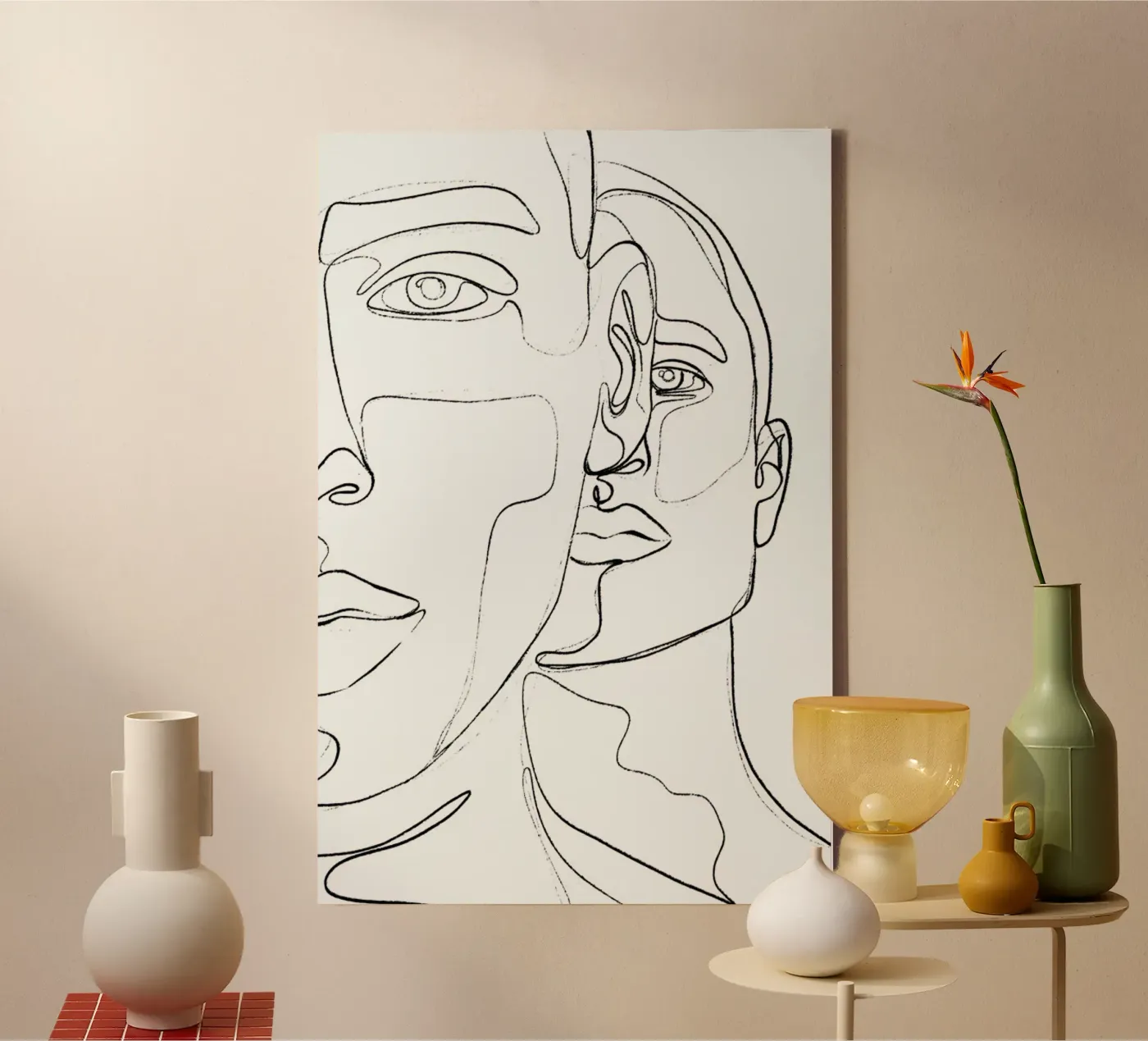 Men canvas by treechild