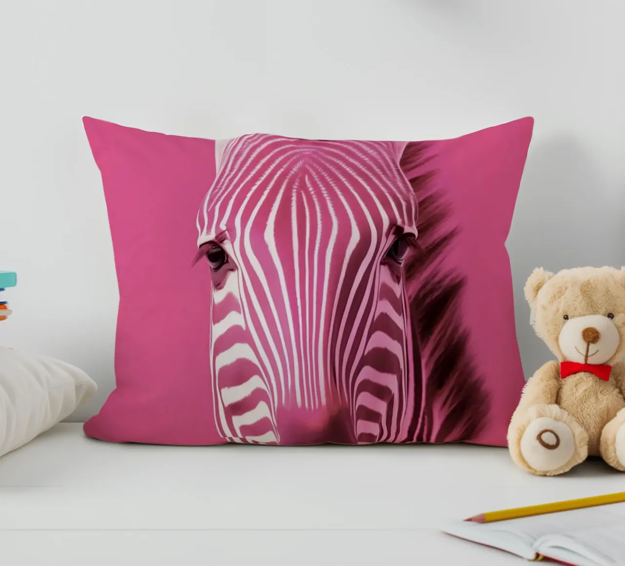 Zebra roze cuscino da Imagine