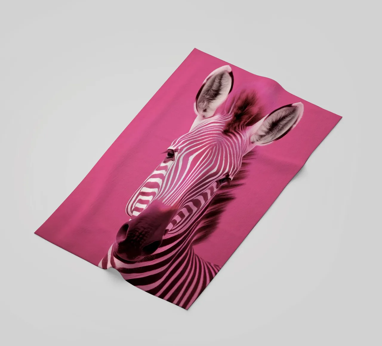 Zebra roze telo mare da Imagine
