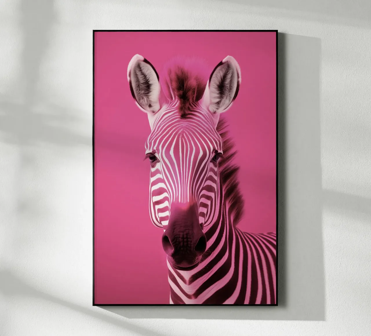 Zebra roze plexiglass da Imagine
