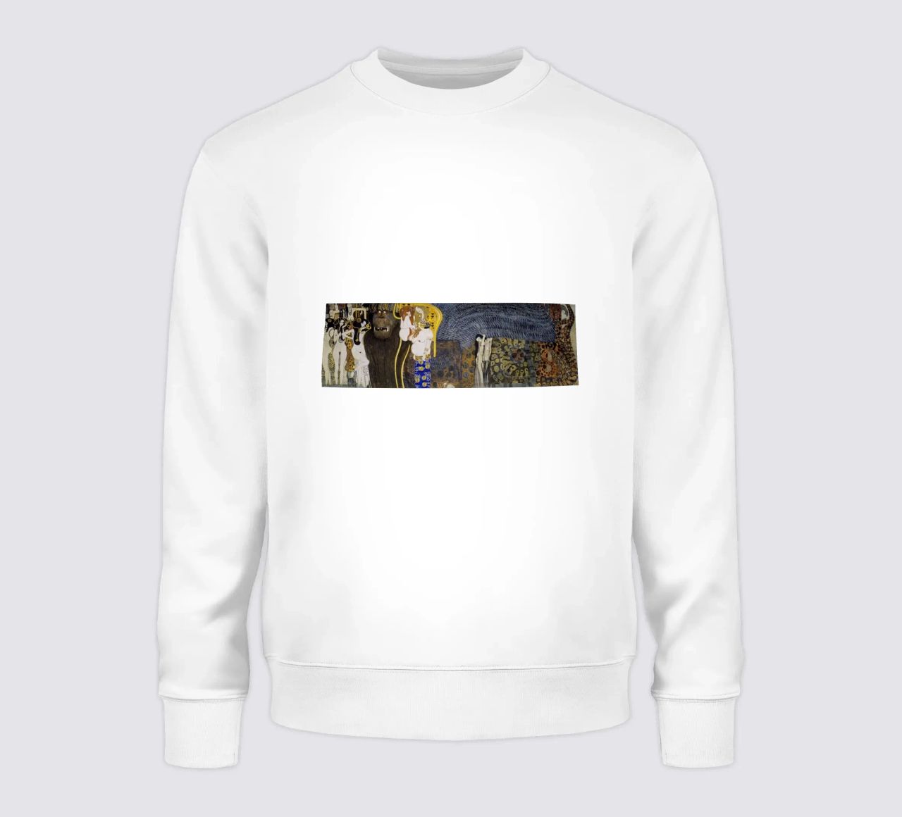 Los "poderes hostiles" de Klimt - Friso de Beethoven, simbolismo, mito sudadera de ClubArt