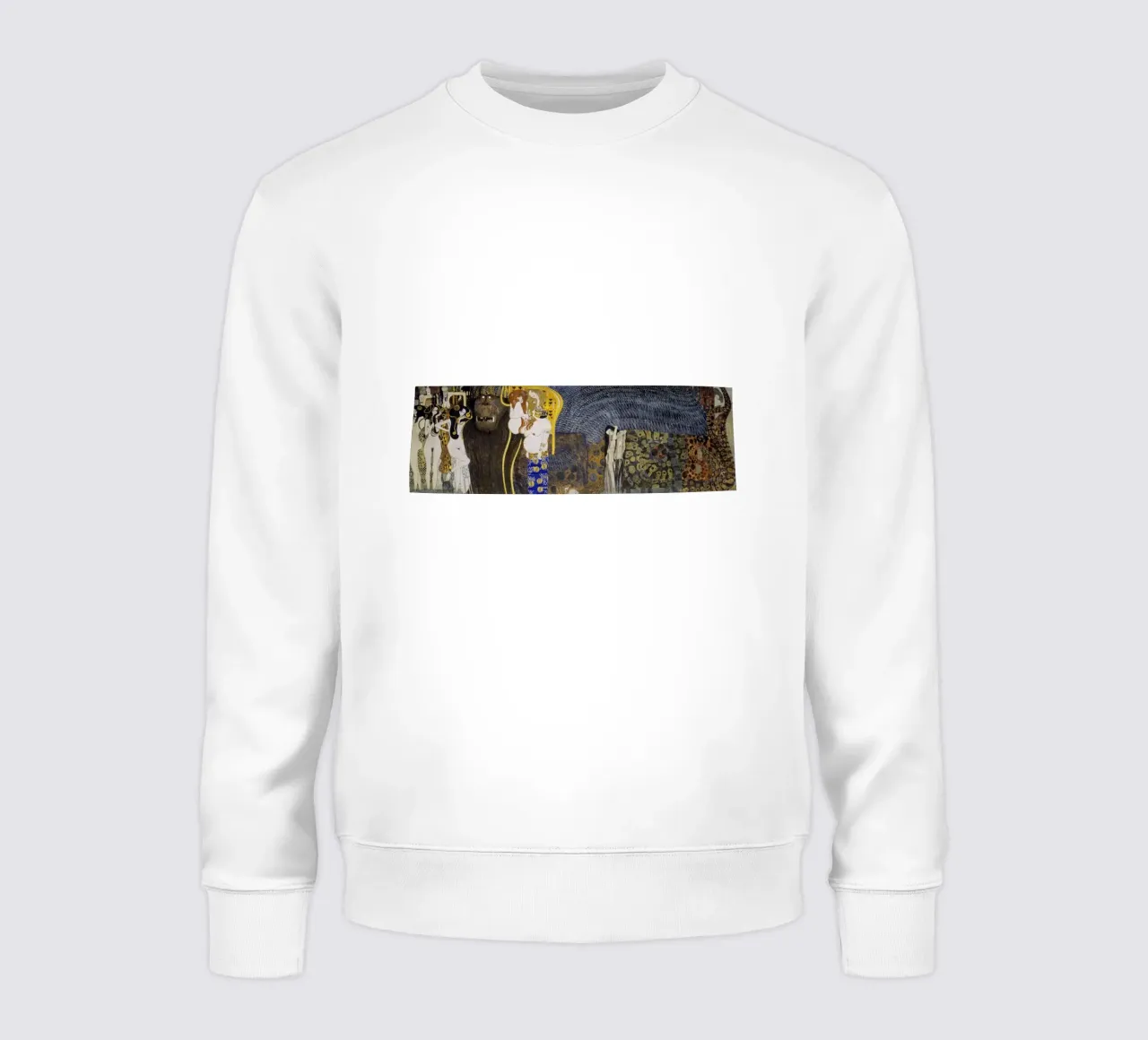 Klimt's "Hostile Powers" - Beethoven Frieze, Symbolism, Myth sweatshirt by ClubArt