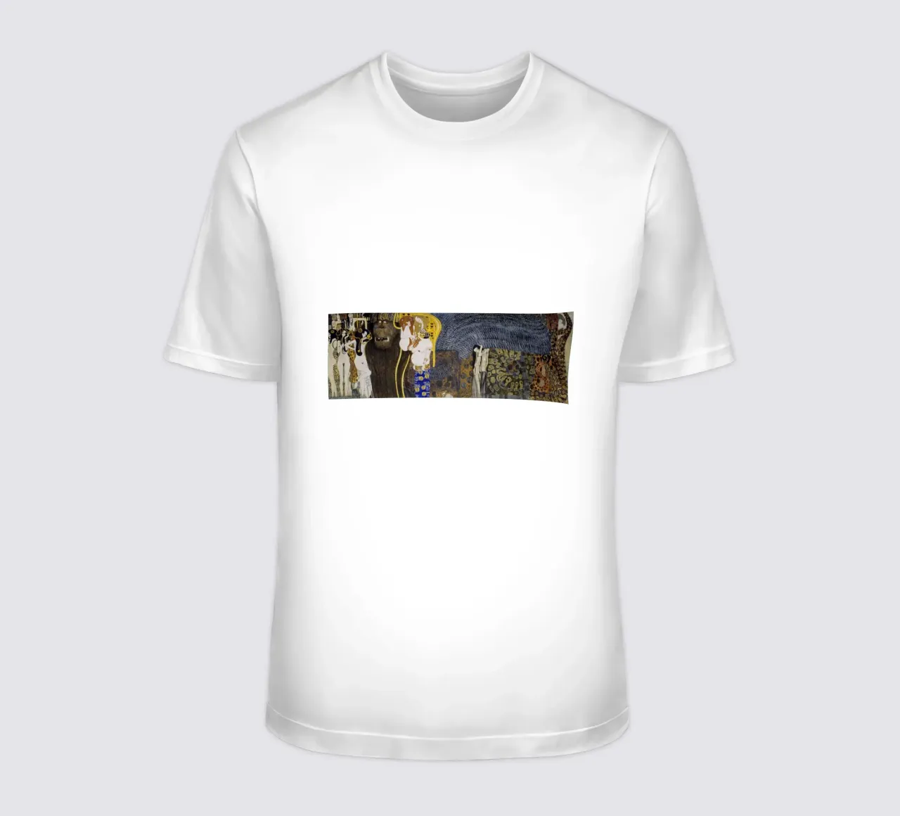 Klimt's "Hostile Powers" - Beethoven Frieze, Symbolism, Myth t-shirt by ClubArt
