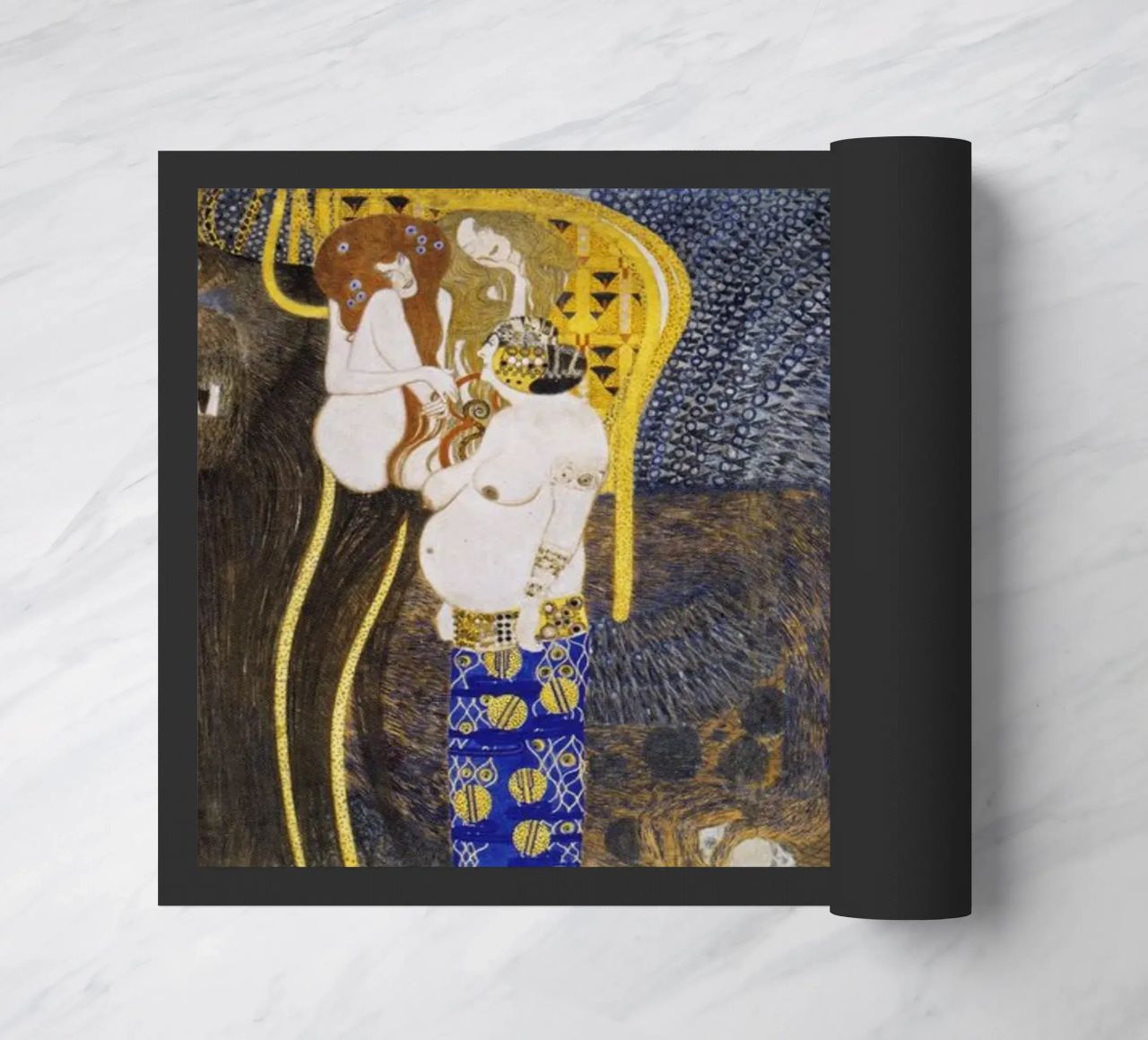 Los "poderes hostiles" de Klimt - Friso de Beethoven, simbolismo, mito felpudo de ClubArt