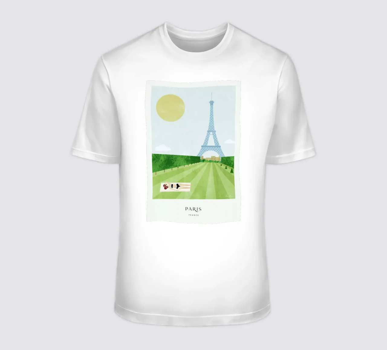 Paris - Series II t-shirt by Henry Rivers