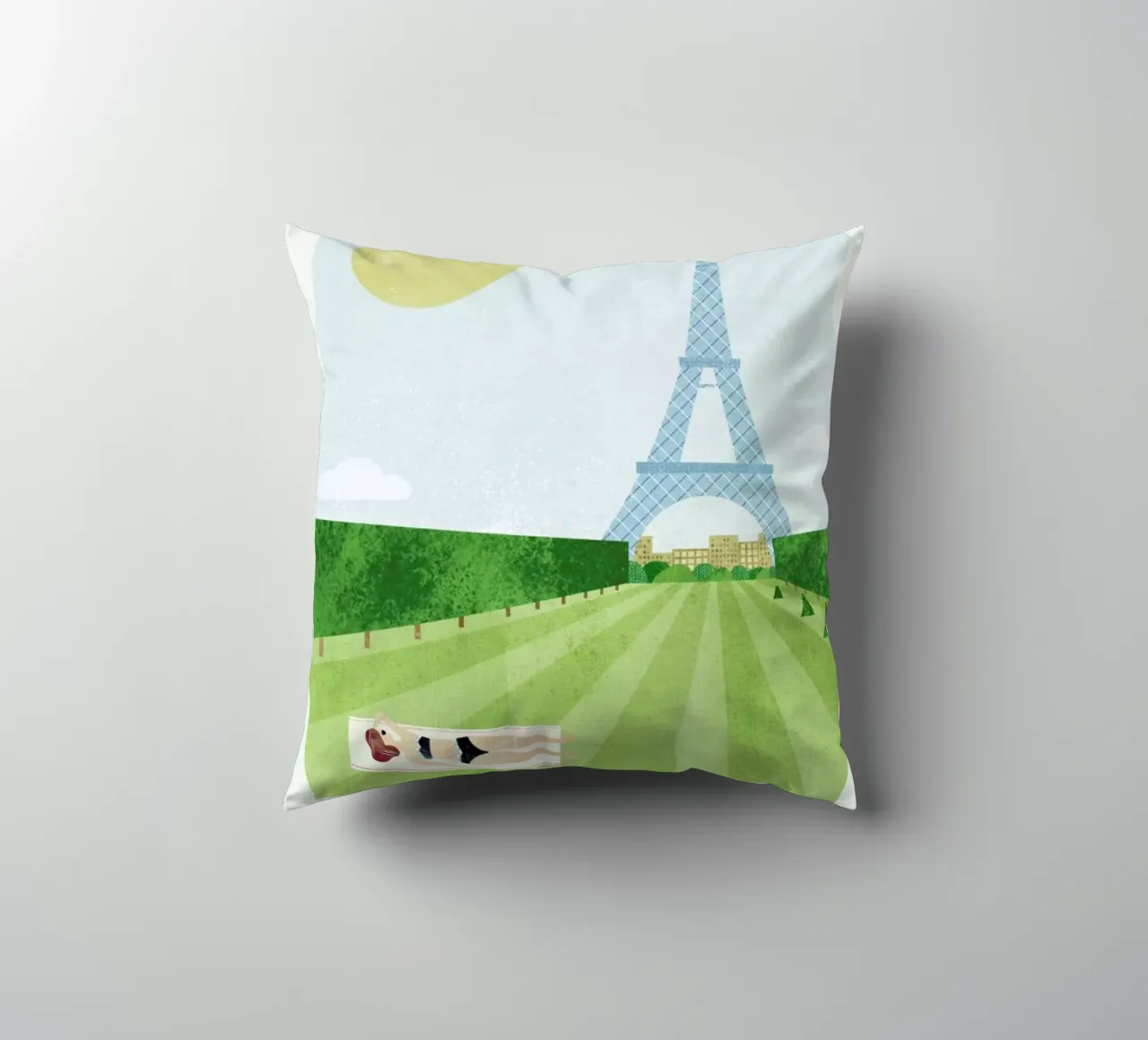 Paris - Series II cuscino da Henry Rivers