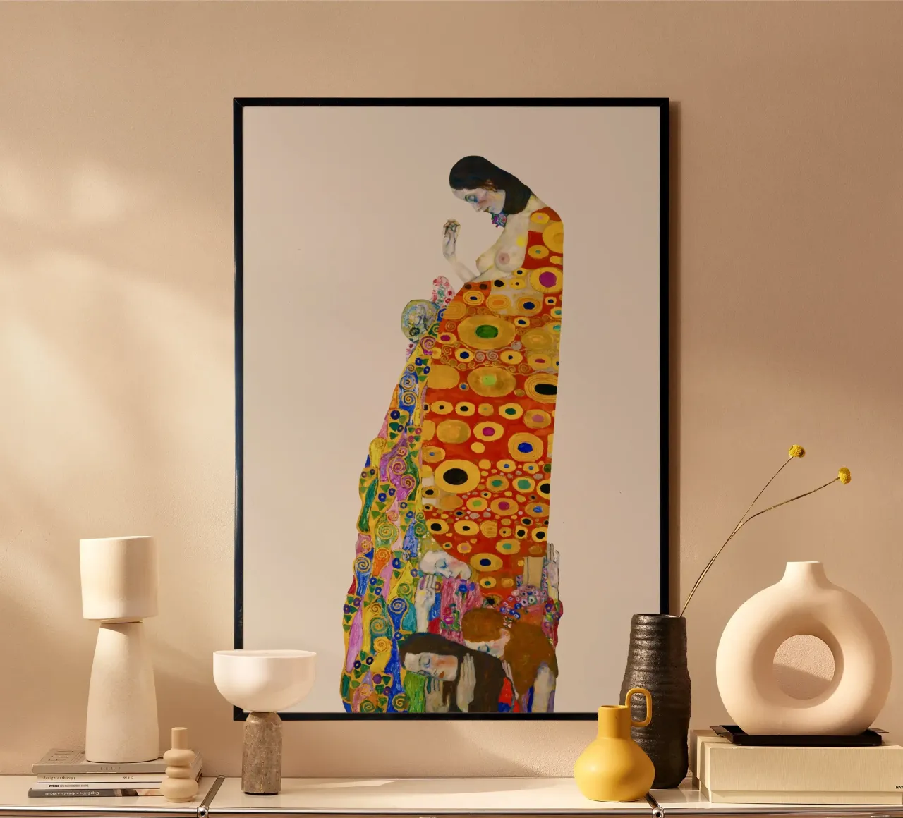 Klimts "Hoop II" - Symboliek, moederschap, kunst uit de Gouden Eeuw, Ex poster van ClubArt