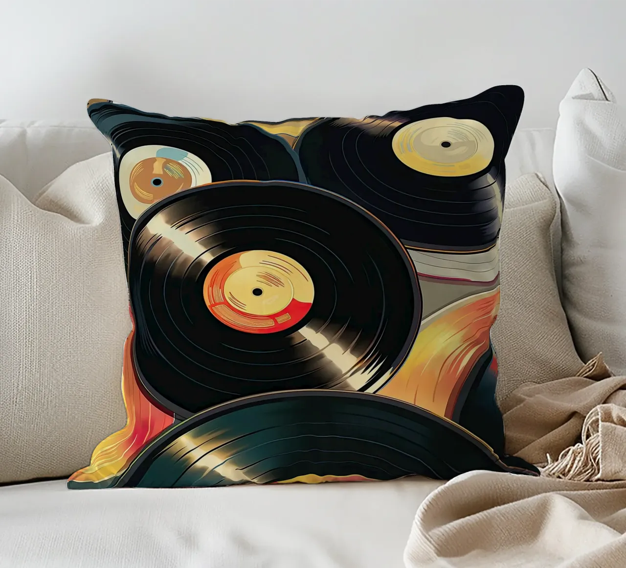 Vinyl decorative cushion by Imagine