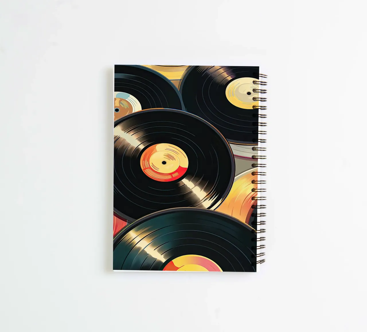 Vinyl notitieboek met spiraal van Imagine