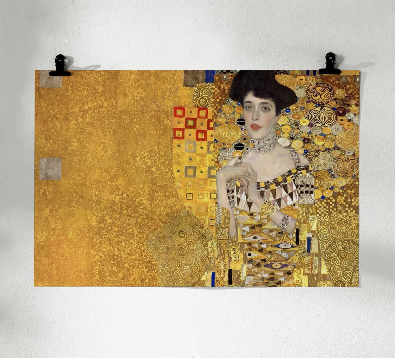 Title : Klimt's "Adele Bloch-Bauer I" - Âge d'or, Portraitu poster de ClubArt