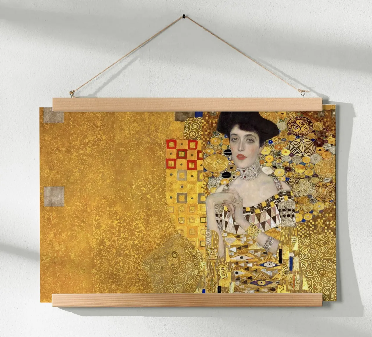 Título: "Adele Bloch-Bauer I" de Klimt - Siglo de Oro, Portraitu poster de ClubArt