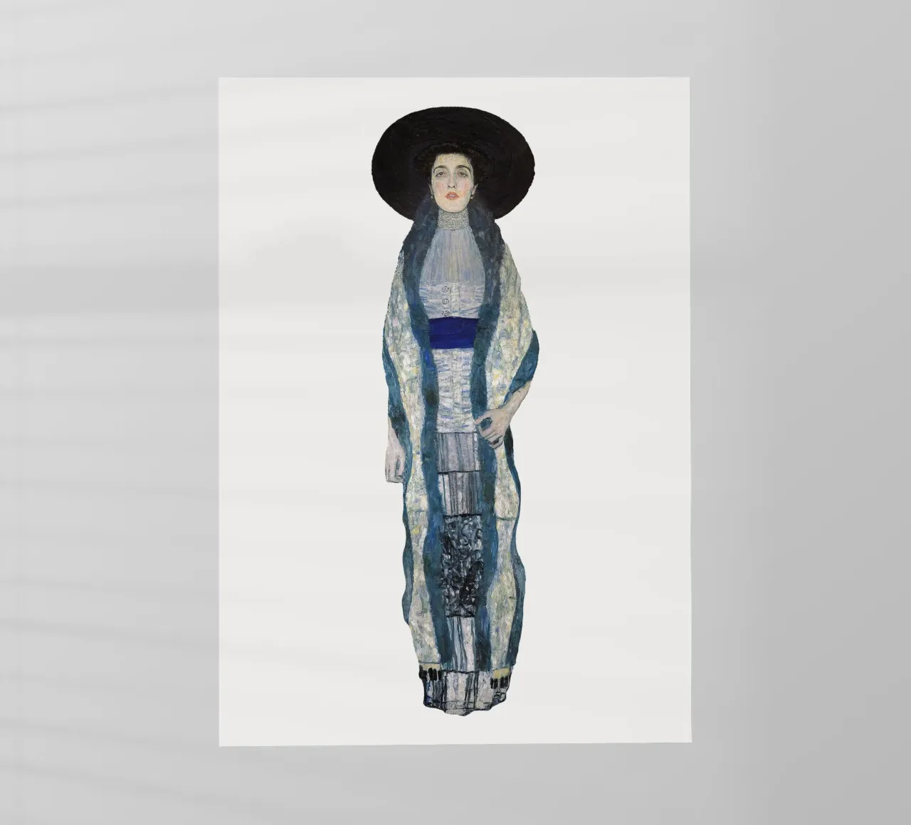 Adele Bloch-Bauer II" di Klimt - Modernista, ritratto, Ele pellicola backlit da ClubArt