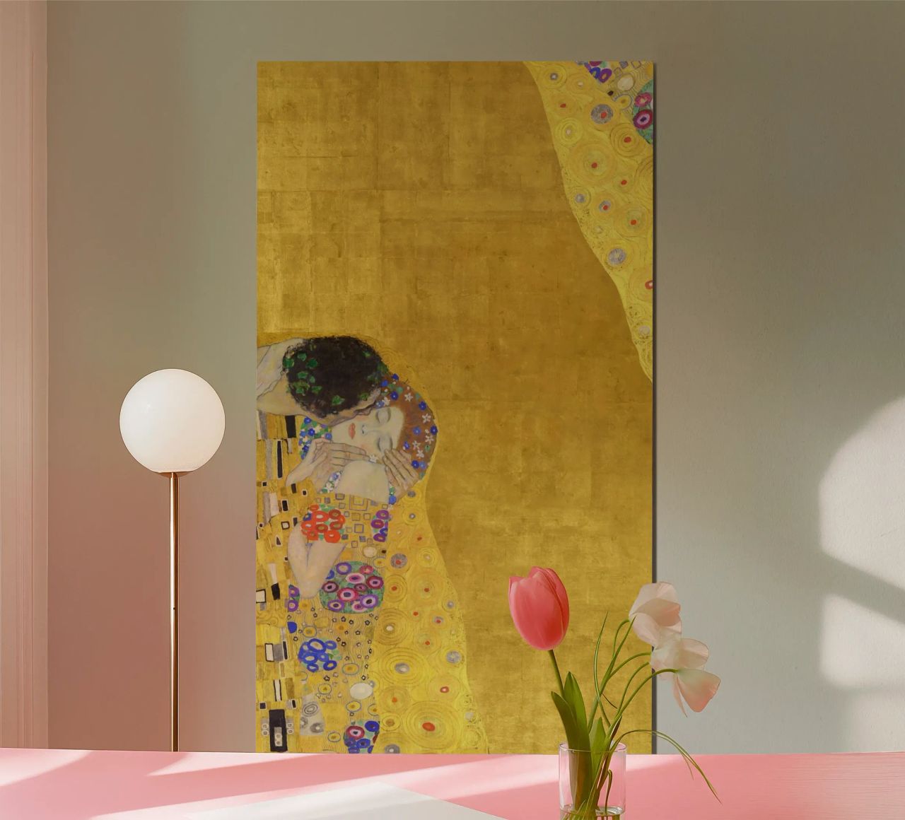 Le Baiser de Klimt - Âge d'or, icône de l'Art nouveau poster de ClubArt