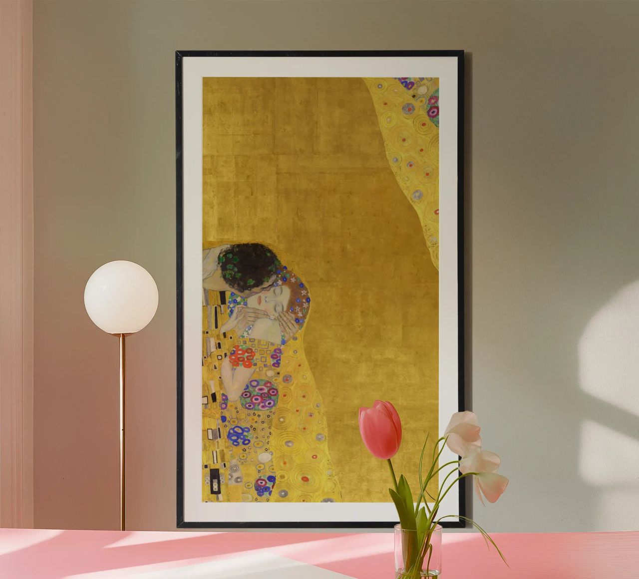 Le Baiser de Klimt - Âge d'or, icône de l'Art nouveau poster de ClubArt