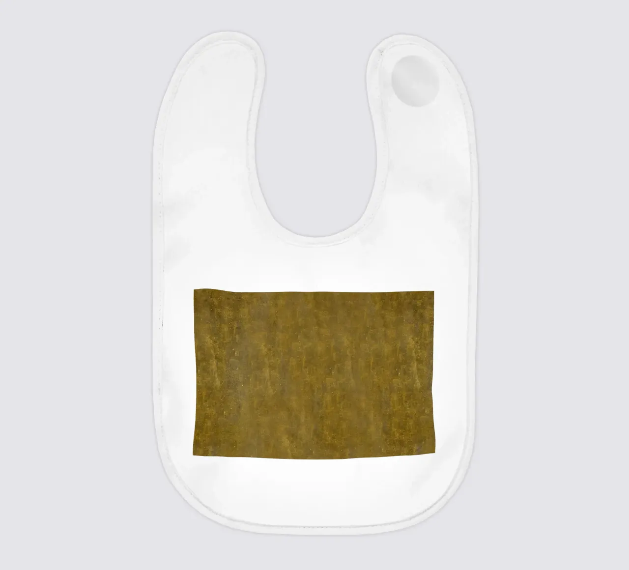 Ispirato a Klimt - Texture oro rustico, arte metallizzata vintage P bavaglino da ClubArt