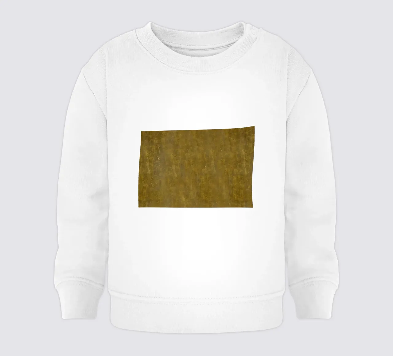 Ispirato a Klimt - Texture oro rustico, arte metallizzata vintage P felpa neonato da ClubArt