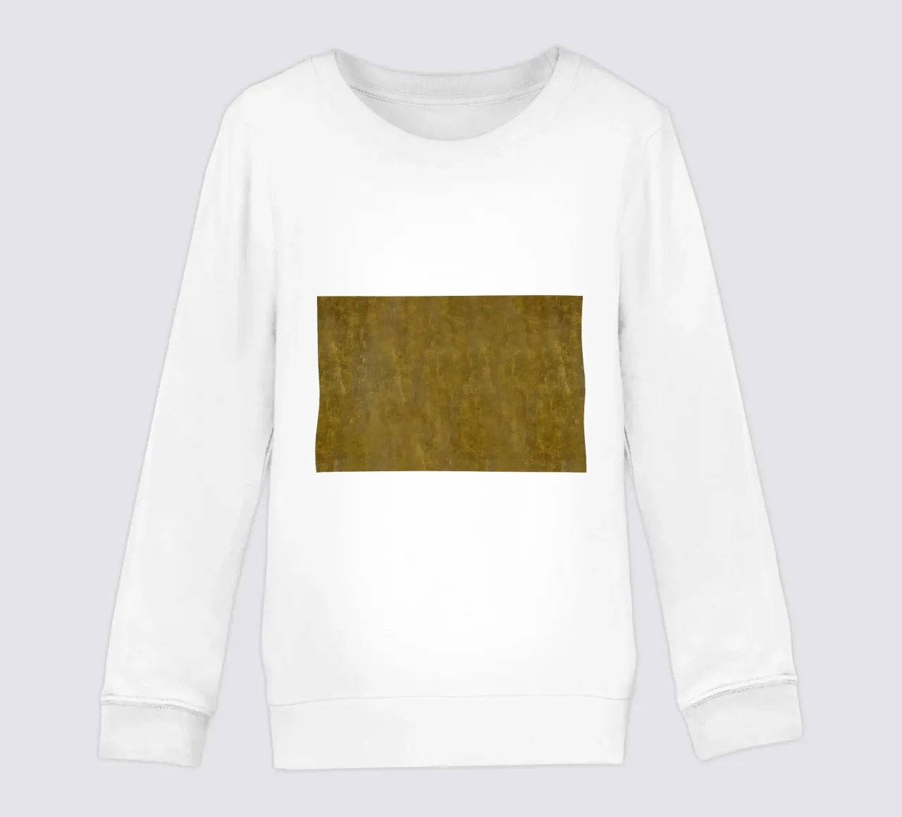 Ispirato a Klimt - Texture oro rustico, arte metallizzata vintage P felpa bambino da ClubArt