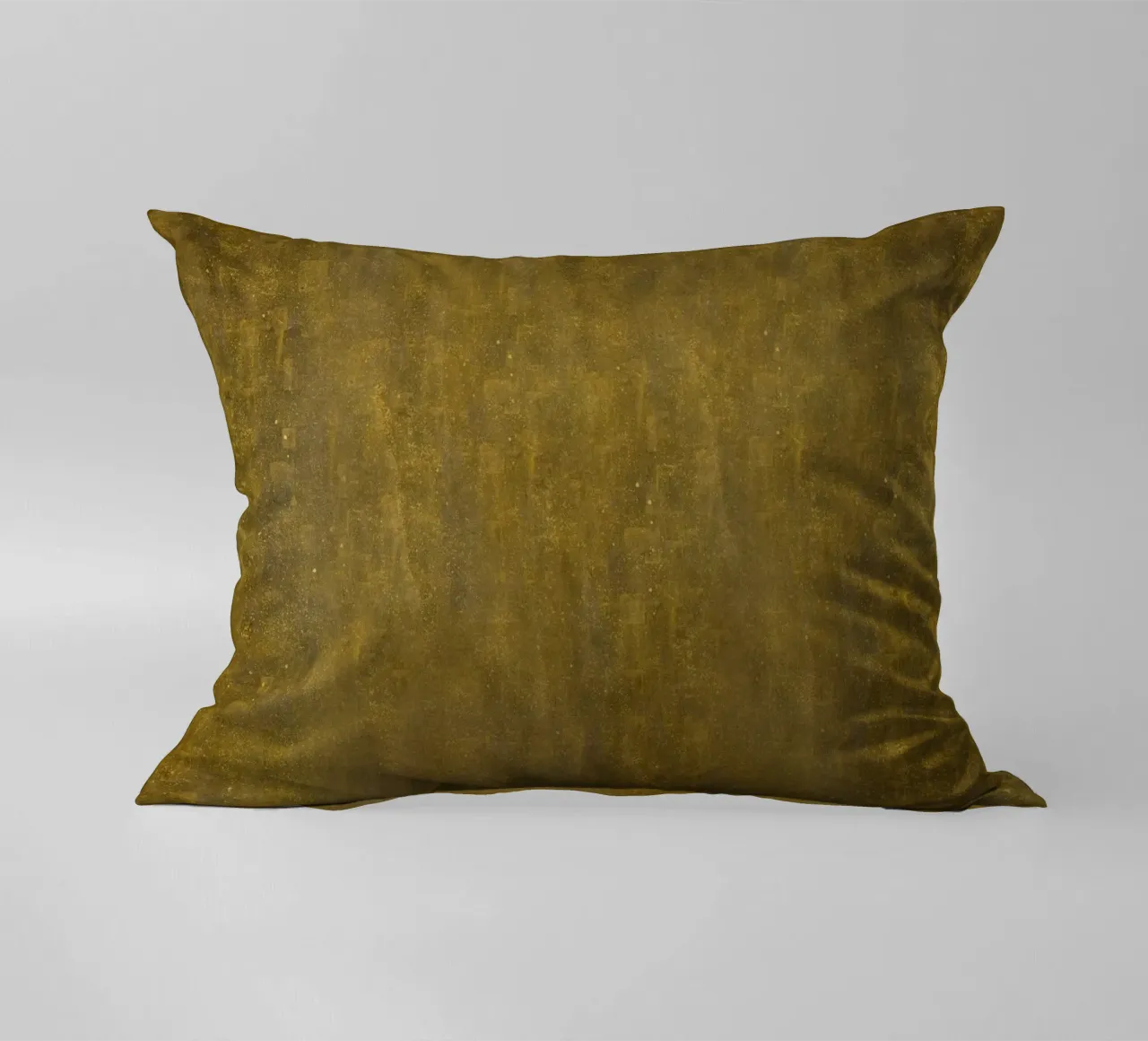 Ispirato a Klimt - Texture oro rustico, arte metallizzata vintage P cuscino da ClubArt