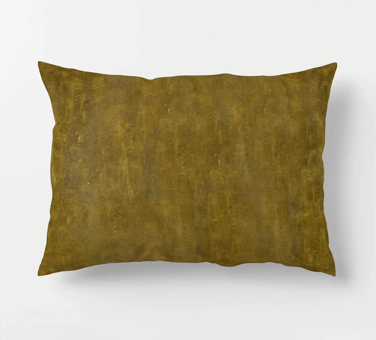 Ispirato a Klimt - Texture oro rustico, arte metallizzata vintage P cuscino da ClubArt