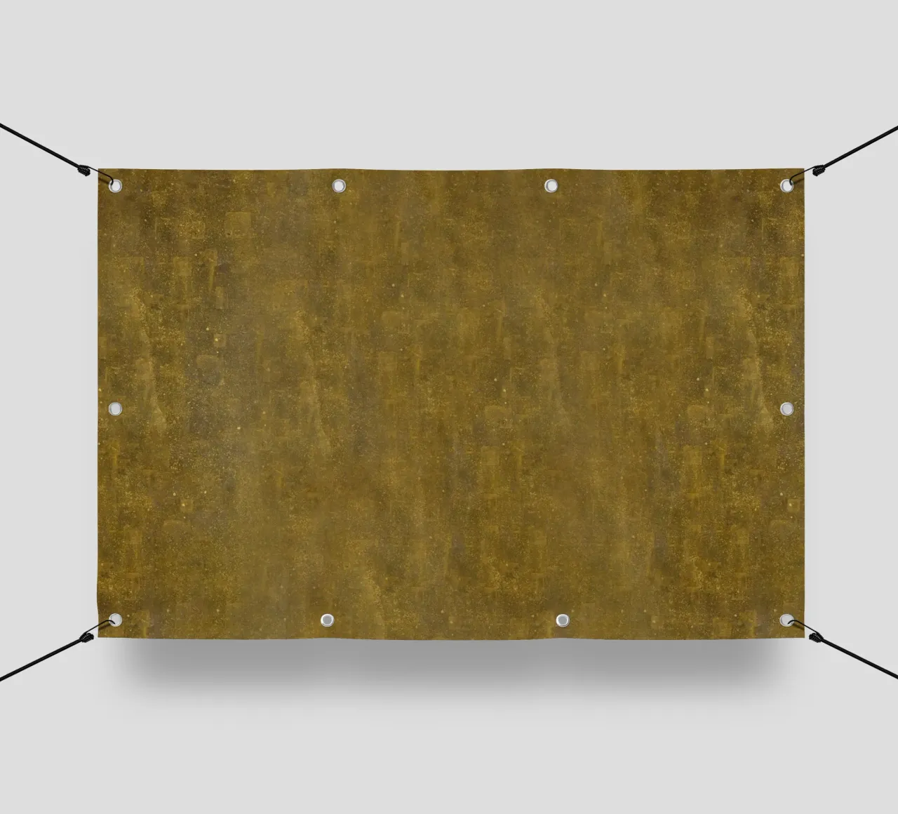 Ispirato a Klimt - Texture oro rustico, arte metallizzata vintage P telo in pvc da ClubArt