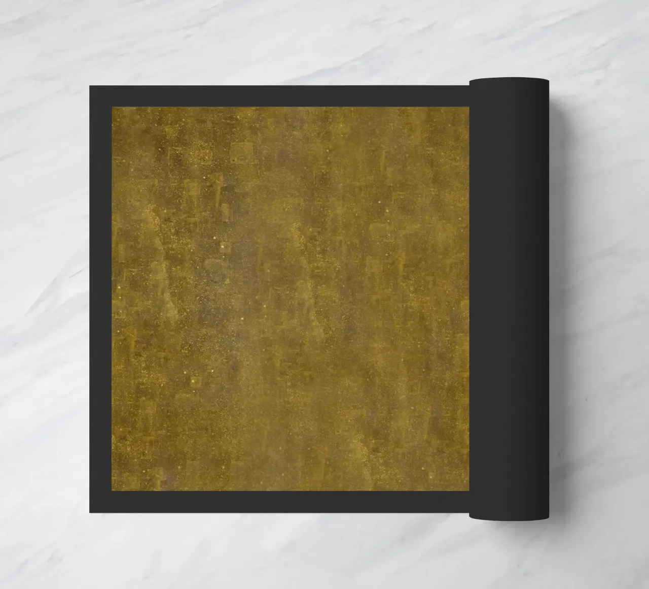 Ispirato a Klimt - Texture oro rustico, arte metallizzata vintage P zerbino da ClubArt