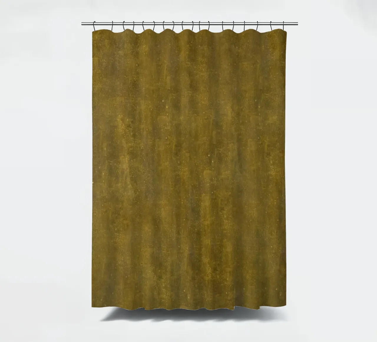 Ispirato a Klimt - Texture oro rustico, arte metallizzata vintage P tenda da doccia da ClubArt