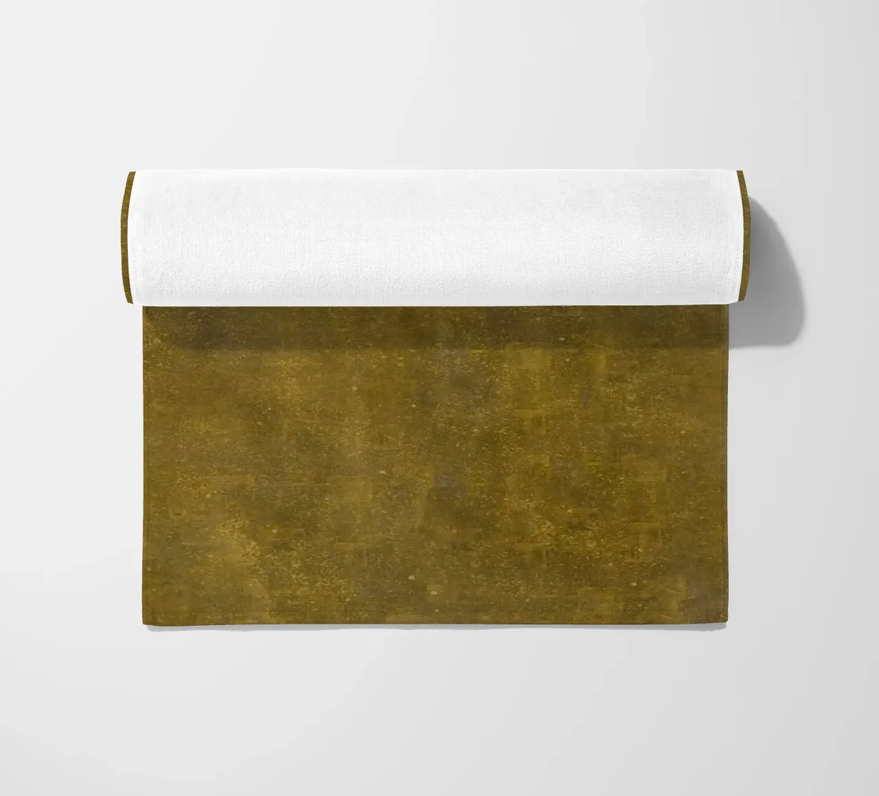 Ispirato a Klimt - Texture oro rustico, arte metallizzata vintage P telo mare da ClubArt