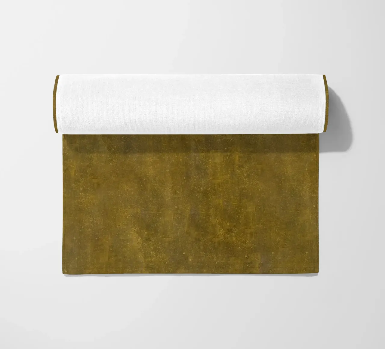 Ispirato a Klimt - Texture oro rustico, arte metallizzata vintage P telo mare da ClubArt