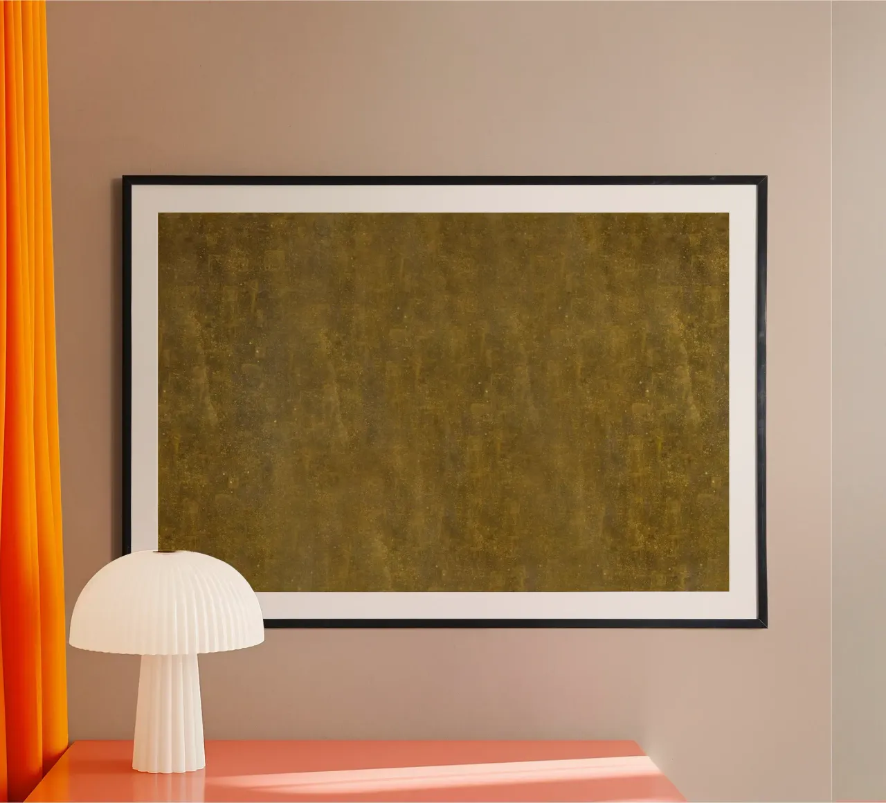 Ispirato a Klimt - Texture oro rustico, arte metallizzata vintage P carta hahnemühle da ClubArt