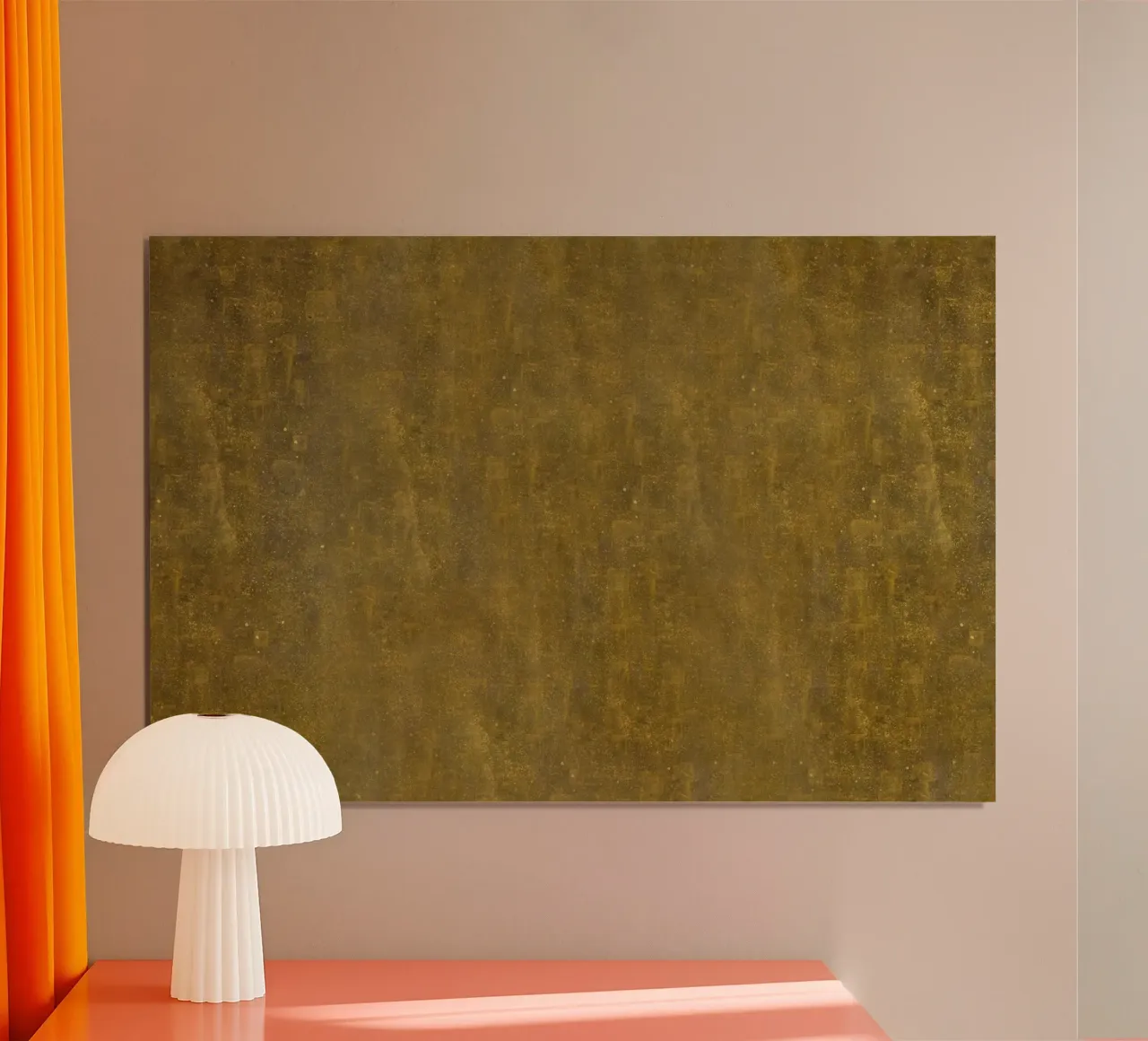 Ispirato a Klimt - Texture oro rustico, arte metallizzata vintage P carta hahnemühle da ClubArt