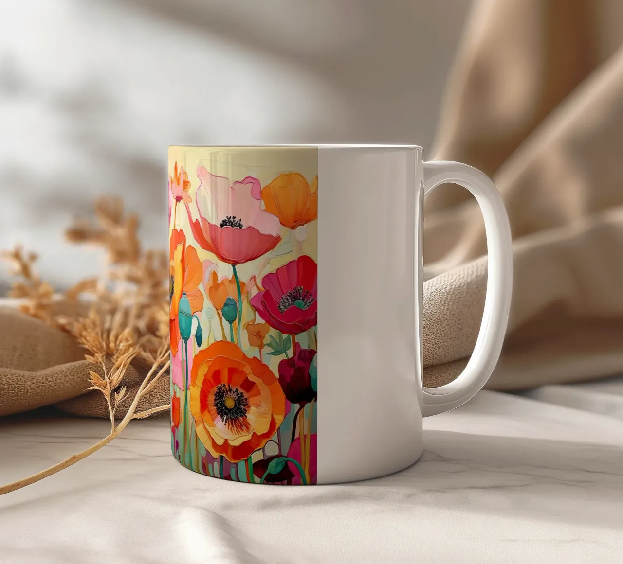 Klaprozen tazza in ceramica da Imagine