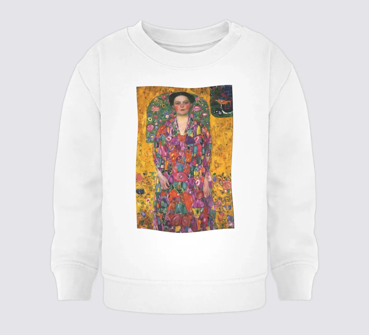Eugenia Primavesi" di Klimt - Espressionismo, ritrattistica, Vi felpa neonato da ClubArt