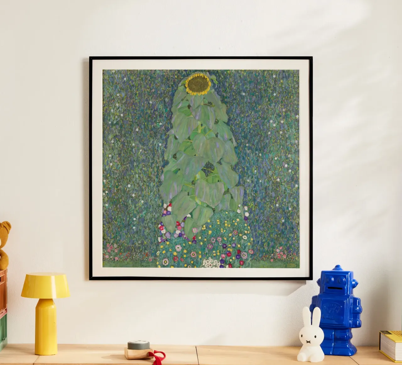 Il "Girasole" di Klimt - Puntinismo, Natura, Giardino botanico poster da ClubArt